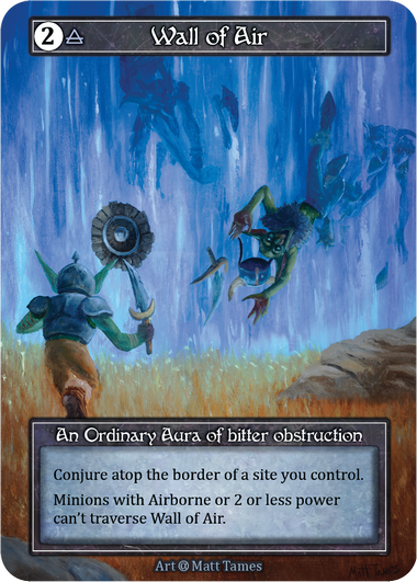 Wall of Air (Foil) – Alpha