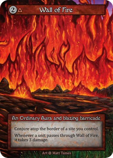 Wall of Fire – Alpha
