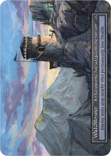 Watchtower (Foil) – Alpha