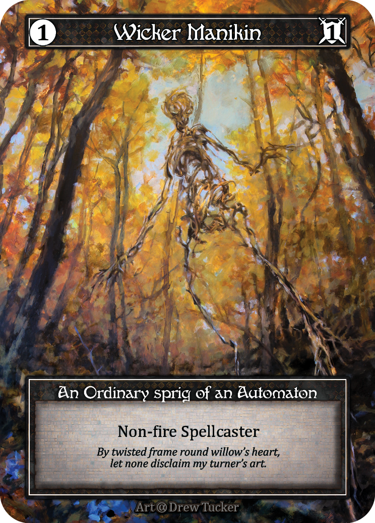 Wicker Manikin (Foil) – Alpha
