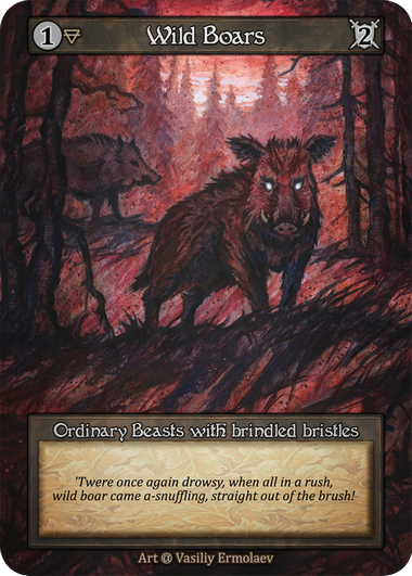 Wild Boars – Alpha