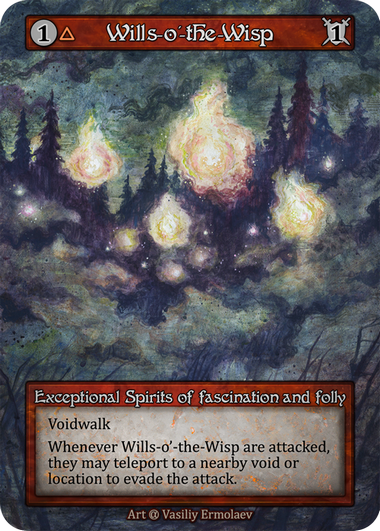 Wills-o'-the-Wisp – Alpha