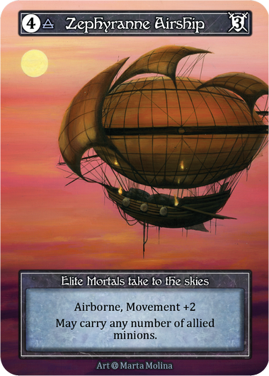 Zephyranne Airship (Foil) – Alpha
