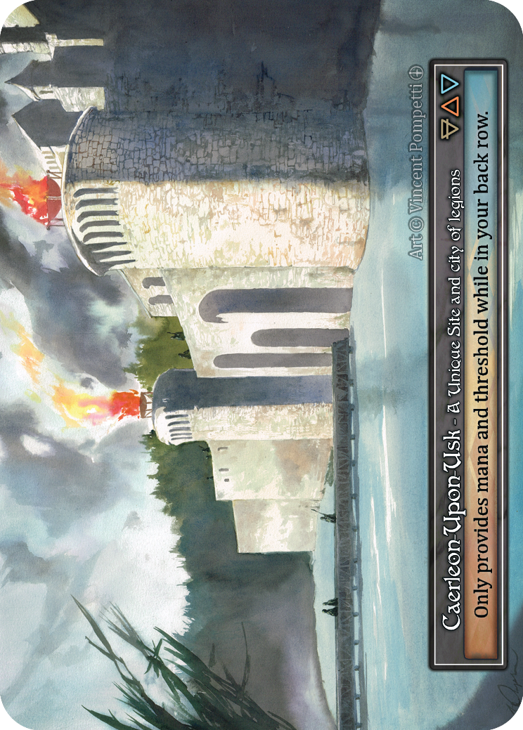 Caerleon-Upon-Usk (Foil) – Arthurian Legends