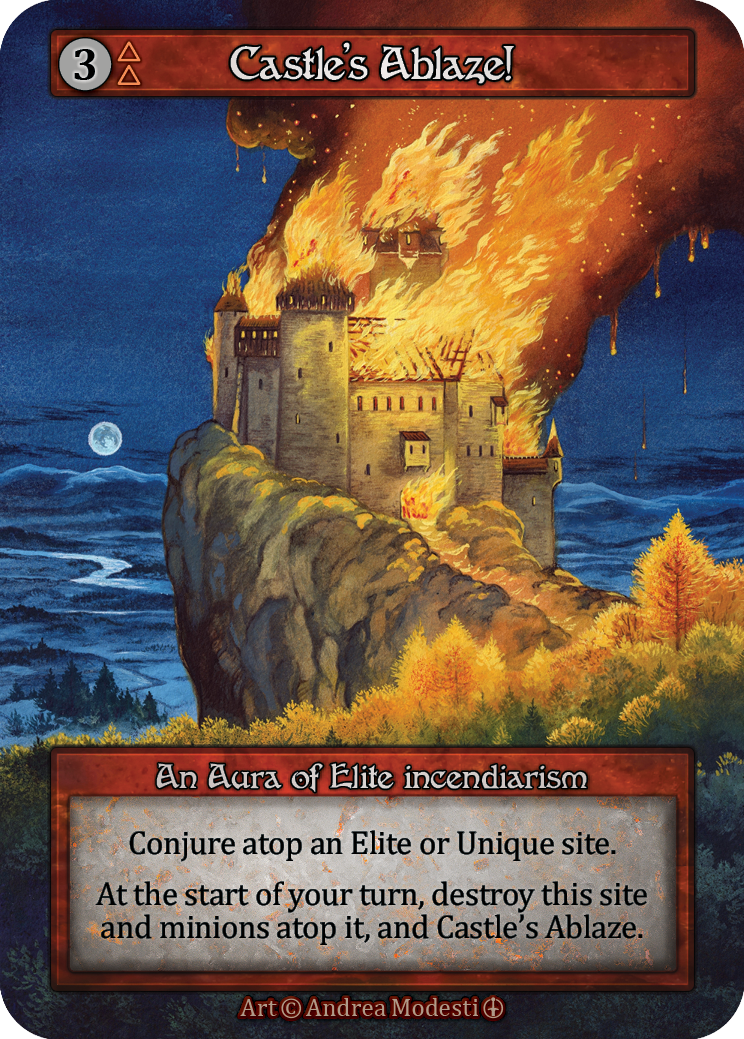 Castle's Ablaze! – Arthurian Legends