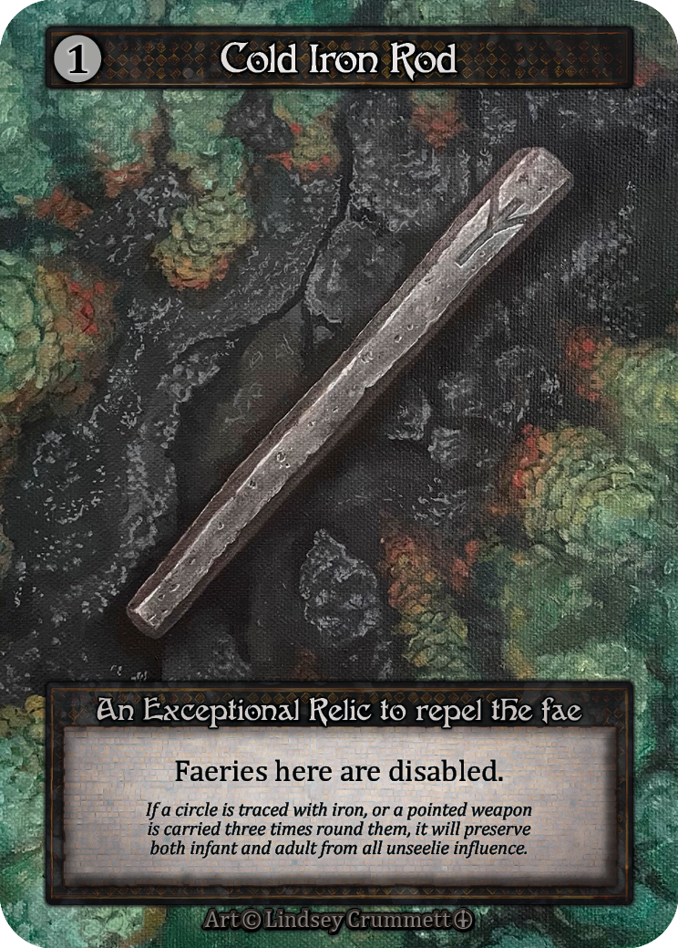 Cold Iron Rod – Arthurian Legends