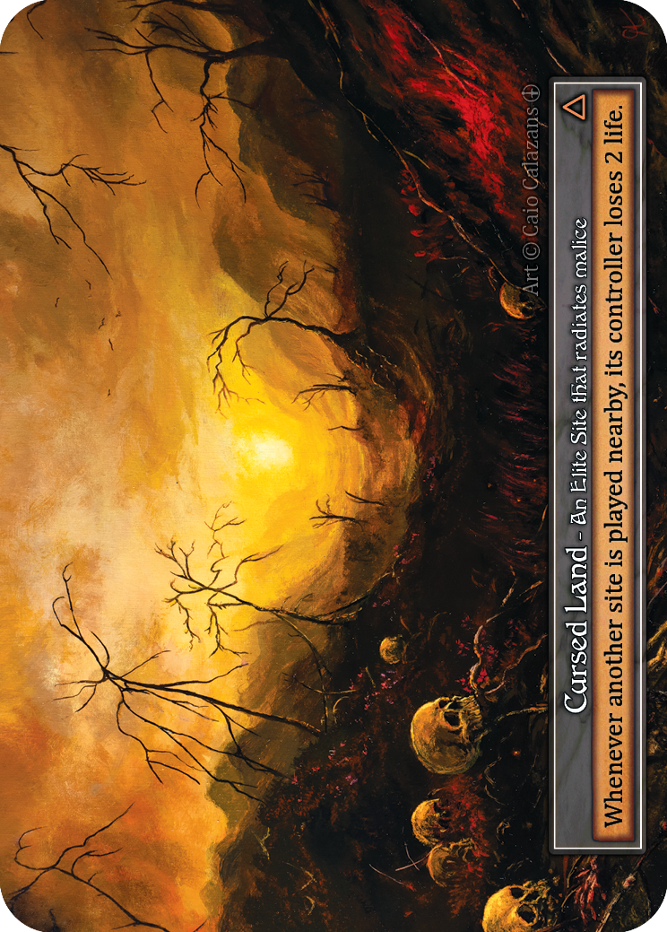 Cursed Land (Foil) – Arthurian Legends