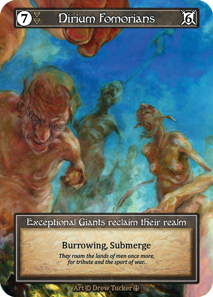 Dirium Fomorians (Foil) – Arthurian Legends