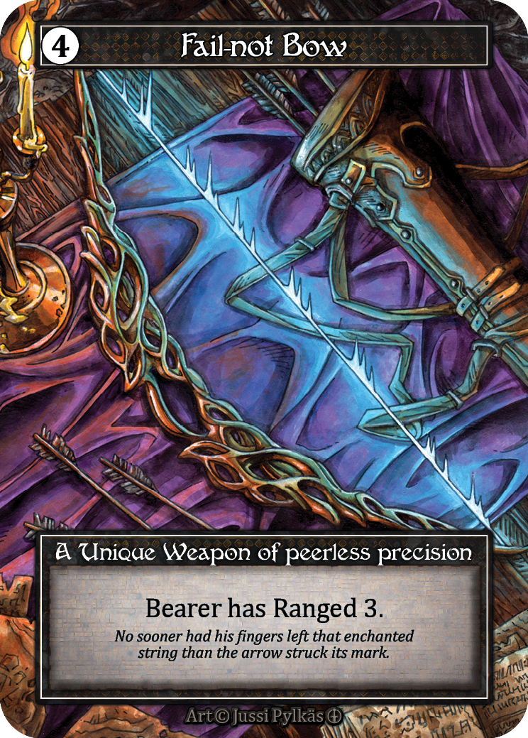 Fail-not Bow (Foil) – Arthurian Legends