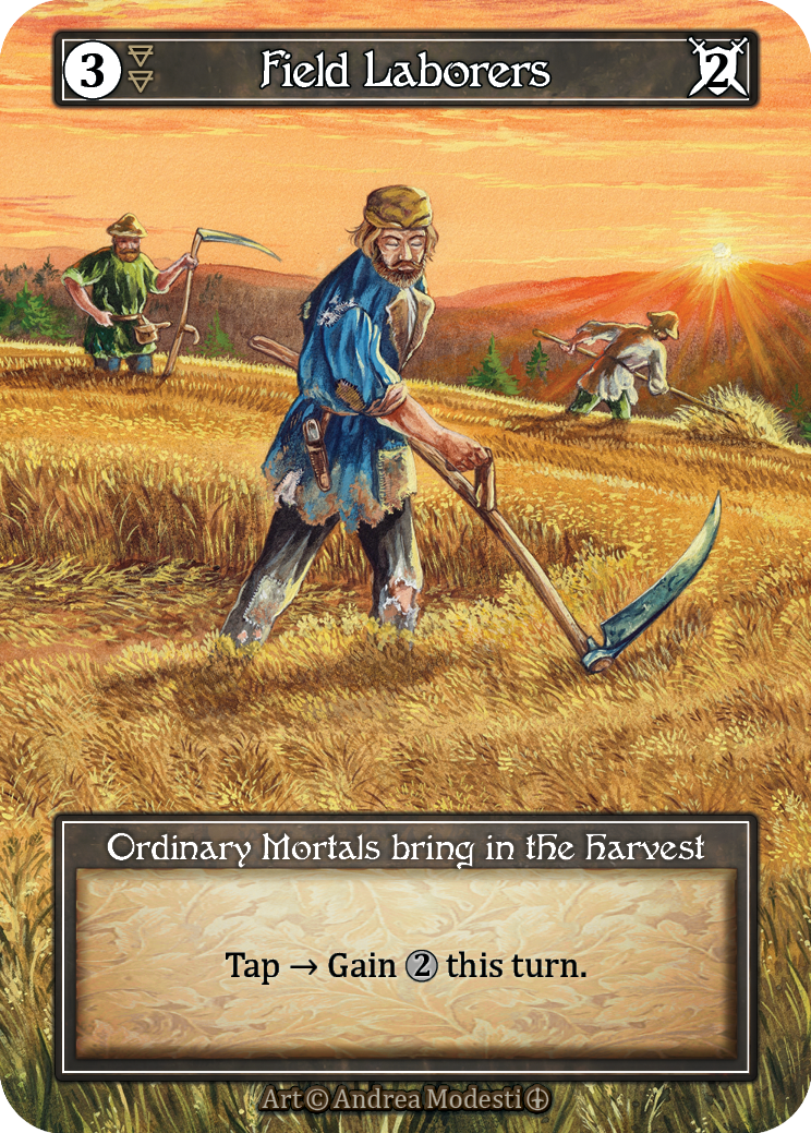 Field Laborers (Foil) – Arthurian Legends