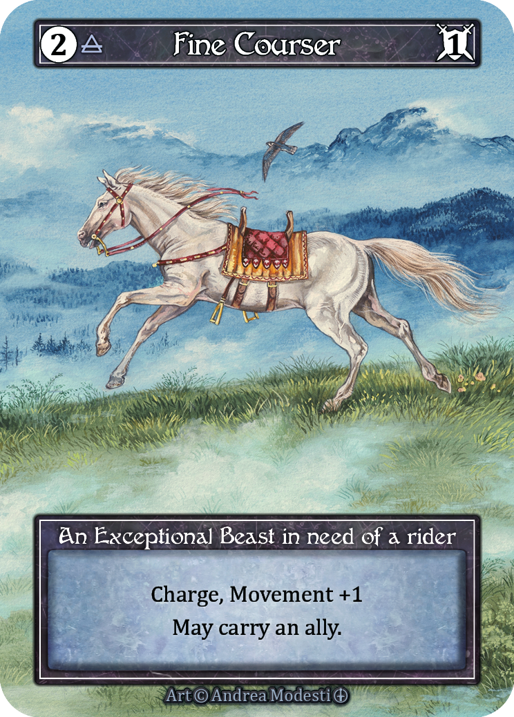 Fine Courser (Foil) – Arthurian Legends