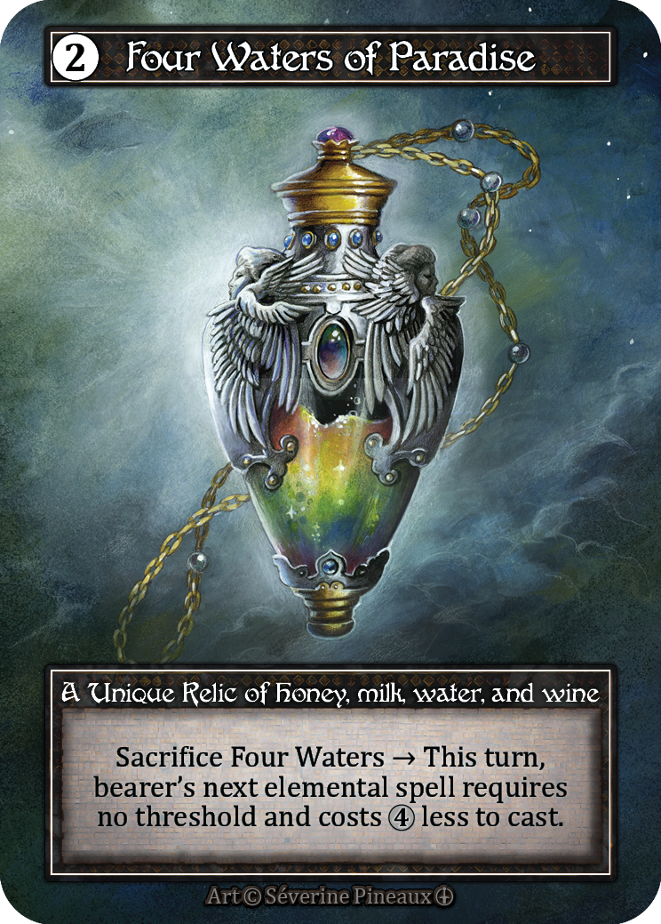 Four Waters of Paradise (Foil) – Arthurian Legends