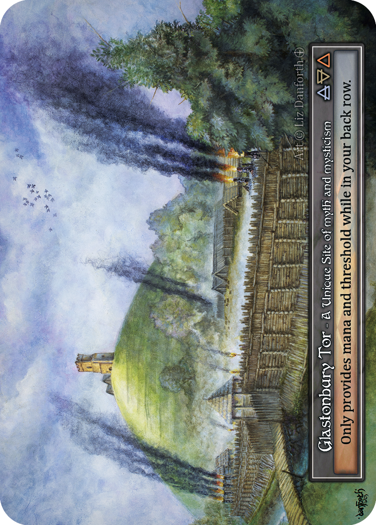 Glastonbury Tor (Foil) – Arthurian Legends