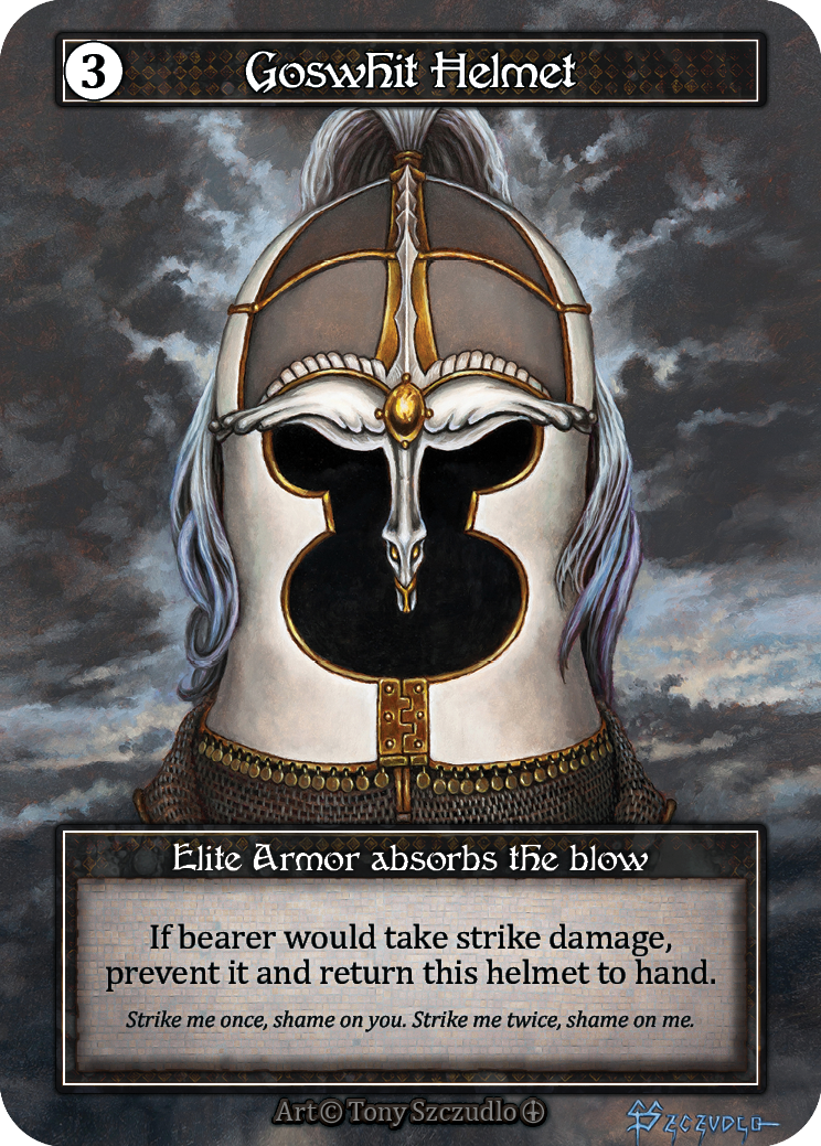 Goswhit Helmet (Foil) – Arthurian Legends