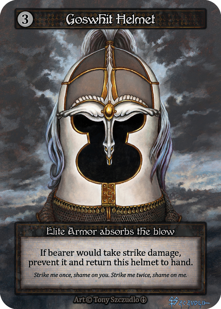 Goswhit Helmet – Arthurian Legends