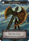 Grim Guisarme (Foil) – Arthurian Legends