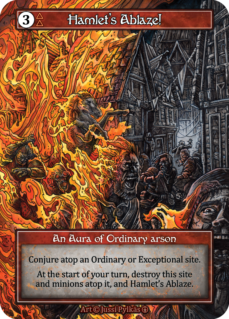 Hamlet's Ablaze! (Foil) – Arthurian Legends