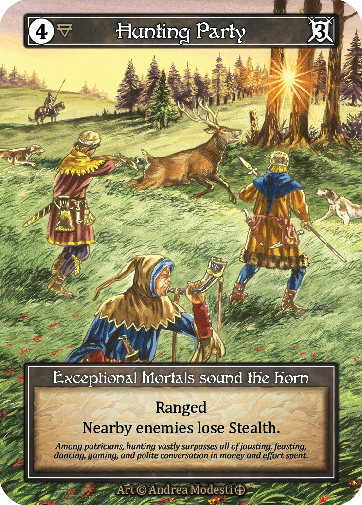Hunting Party (Foil) – Arthurian Legends