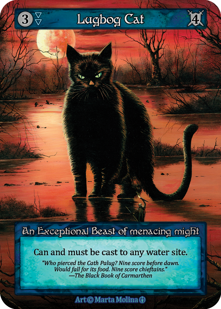 Lugbog Cat – Arthurian Legends