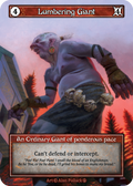 Lumbering Giant (Foil) – Arthurian Legends