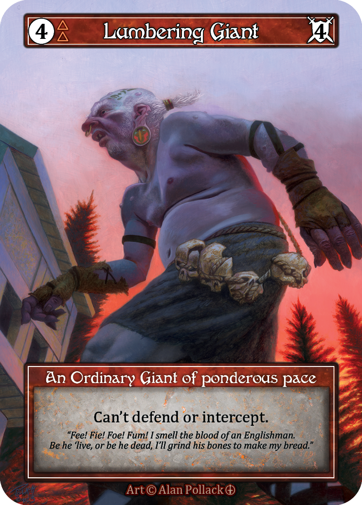 Lumbering Giant (Foil) – Arthurian Legends