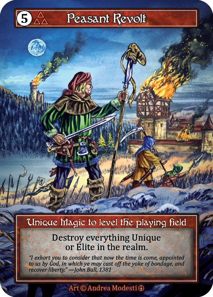 Peasant Revolt (Foil) – Arthurian Legends