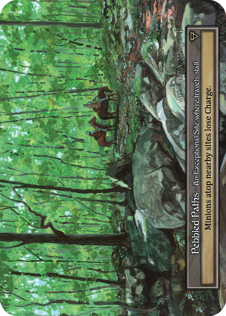Pebbled Paths (Foil) – Arthurian Legends