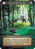 Pigs of the Sounder (Foil) – Arthurian Legends