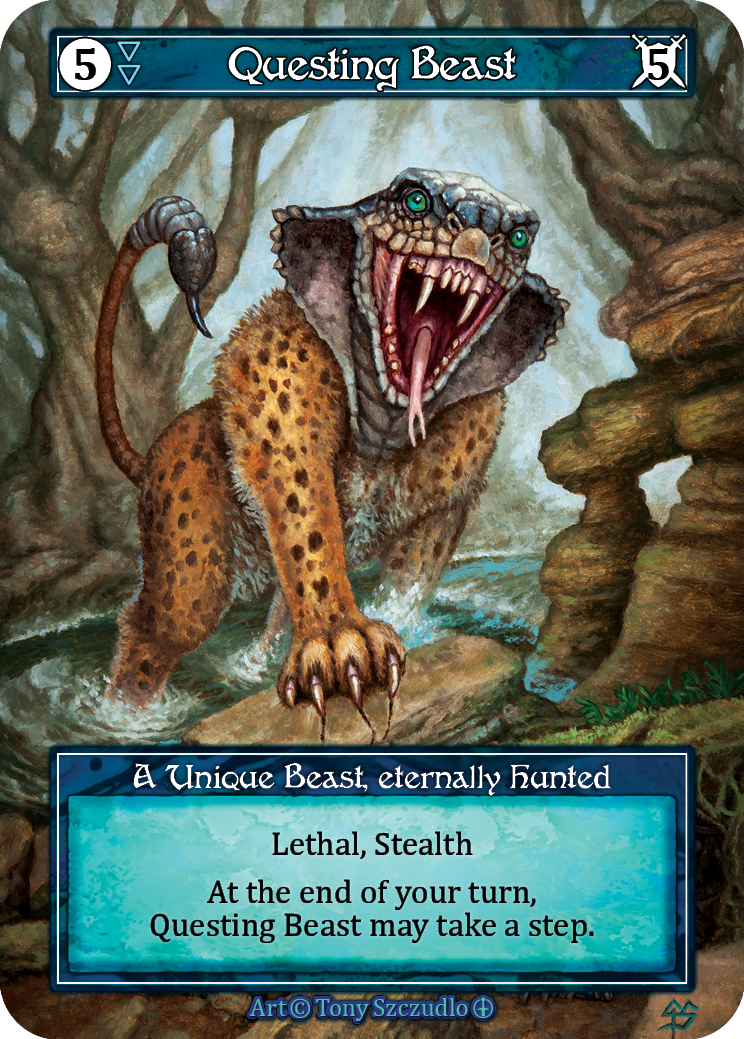 Questing Beast (Foil) – Arthurian Legends
