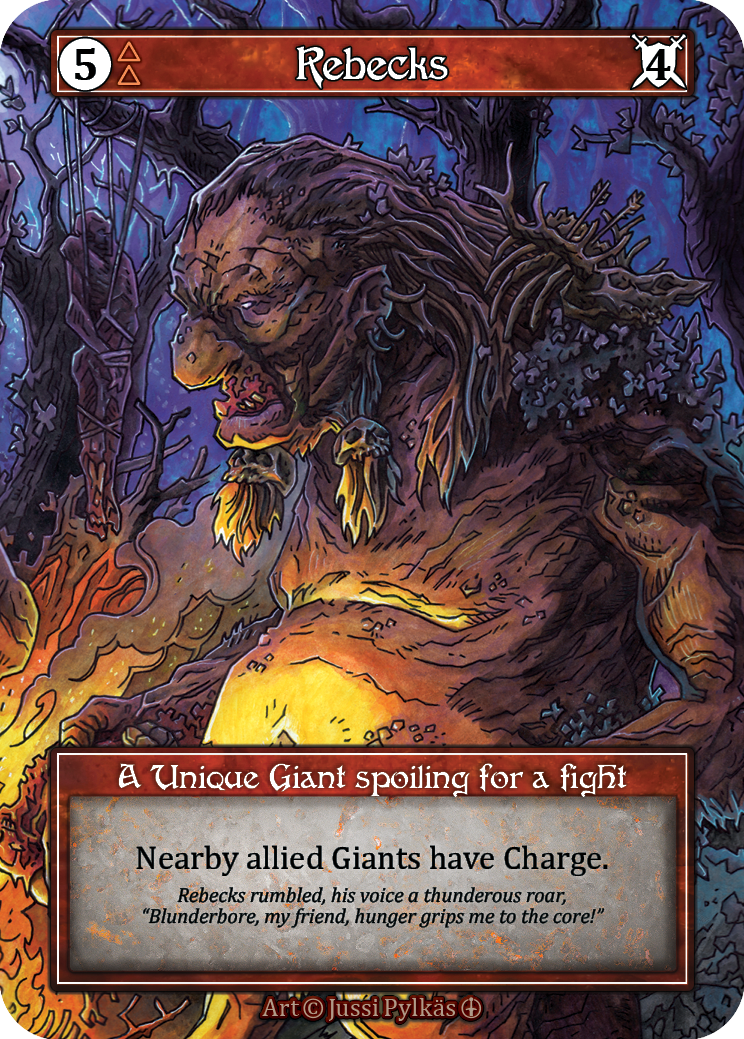 Rebecks (Foil) – Arthurian Legends