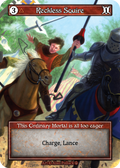 Reckless Squire (Foil) – Arthurian Legends