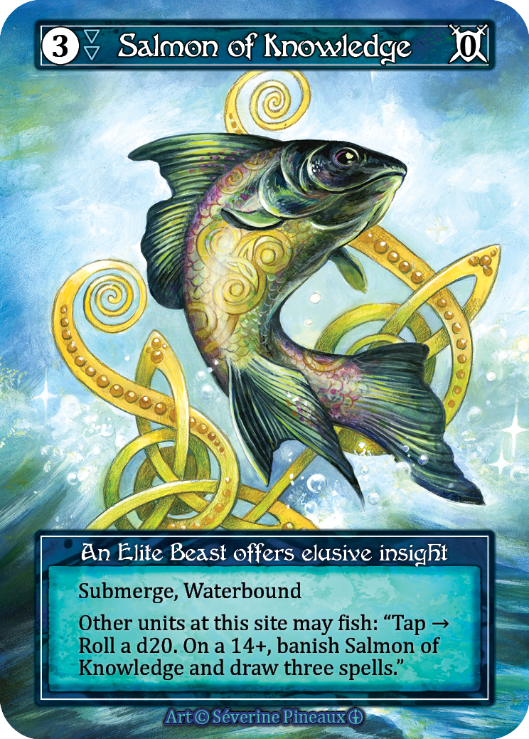 Salmon of Knowledge (Foil) – Arthurian Legends