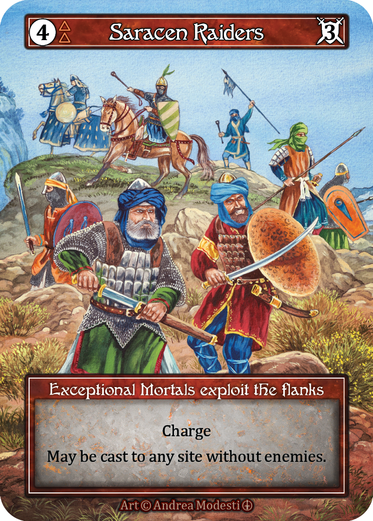 Saracen Raiders (Foil) – Arthurian Legends