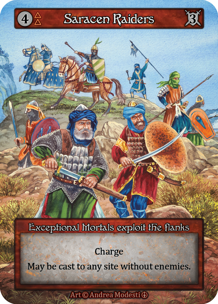 Saracen Raiders – Arthurian Legends