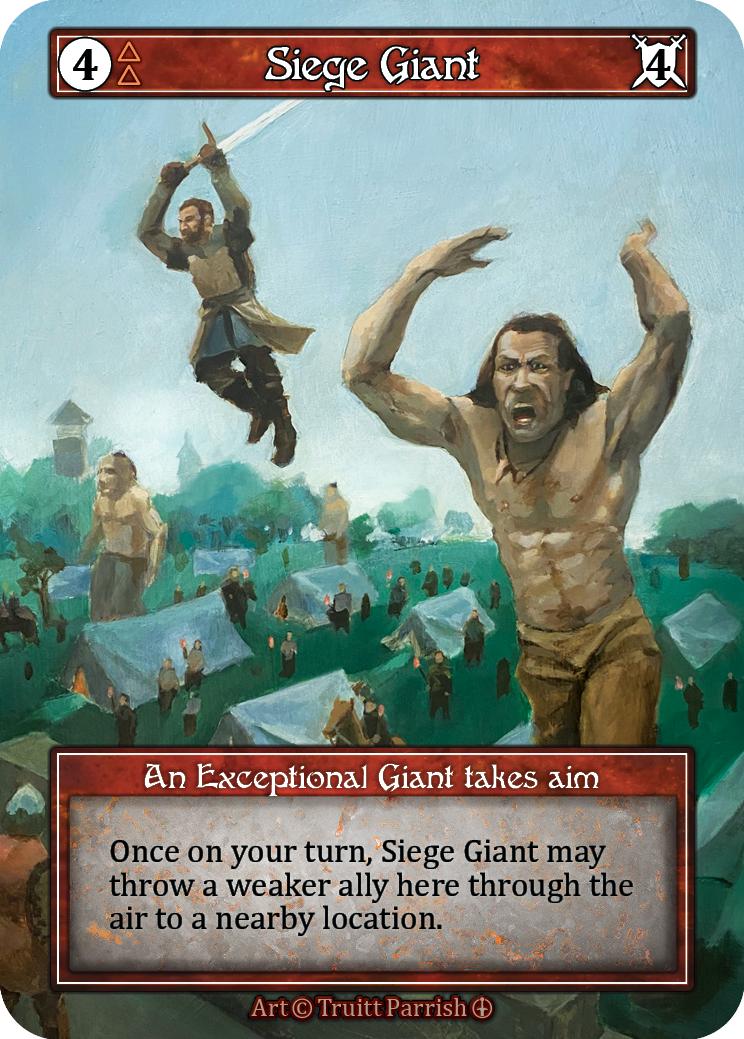 Siege Giant (Foil) – Arthurian Legends