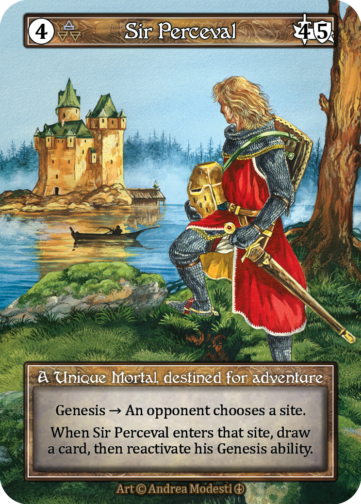 Sir Perceval (Foil) – Arthurian Legends