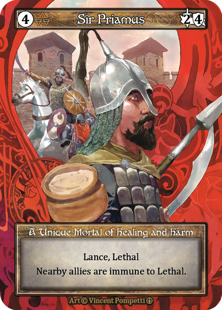 Sir Priamus (Foil) – Arthurian Legends