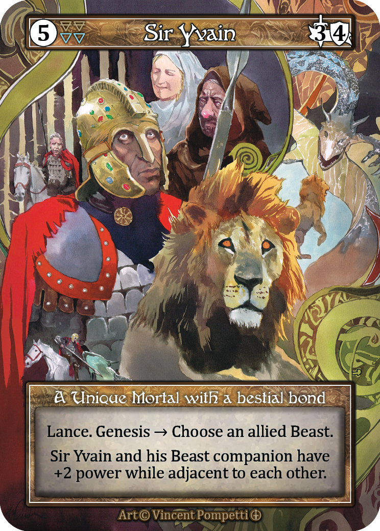 Sir Yvain (Foil) – Arthurian Legends