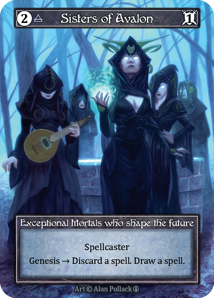 Sisters of Avalon (Foil) – Arthurian Legends