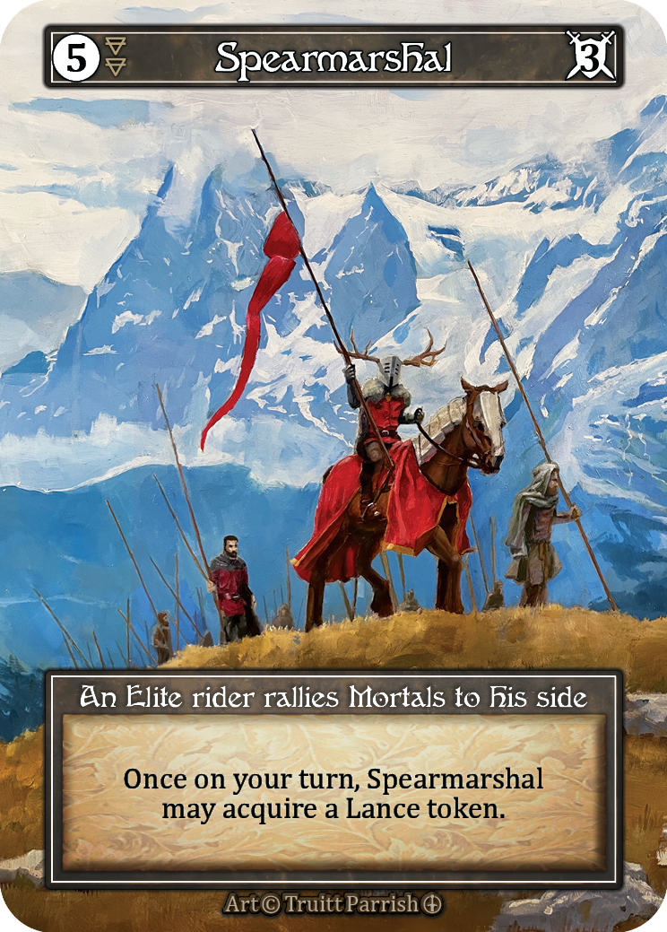 Spearmarshal (Foil) – Arthurian Legends