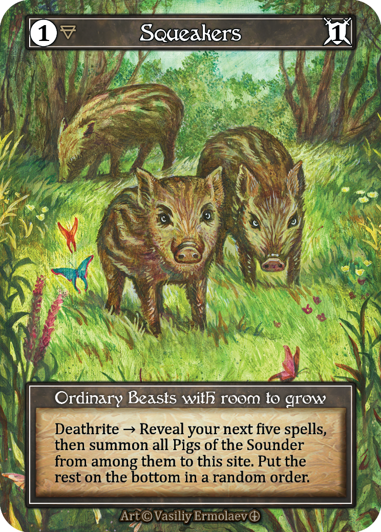 Squeakers (Foil) – Arthurian Legends