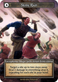 Stone Rain (Foil) – Arthurian Legends