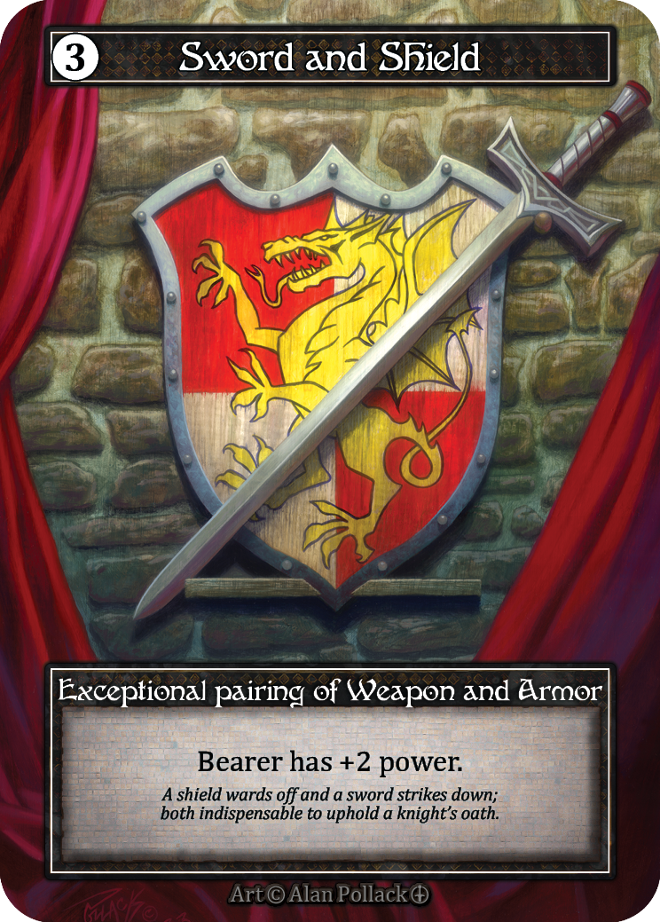 Sword and Shield (Foil) – Arthurian Legends