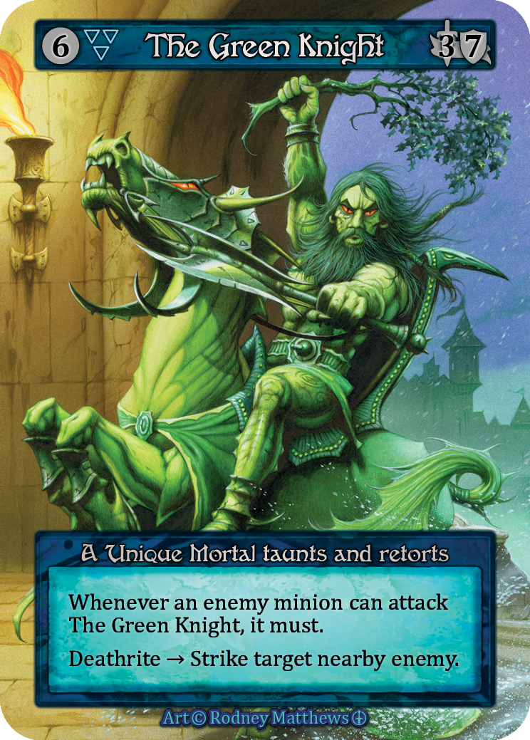 The Green Knight – Arthurian Legends