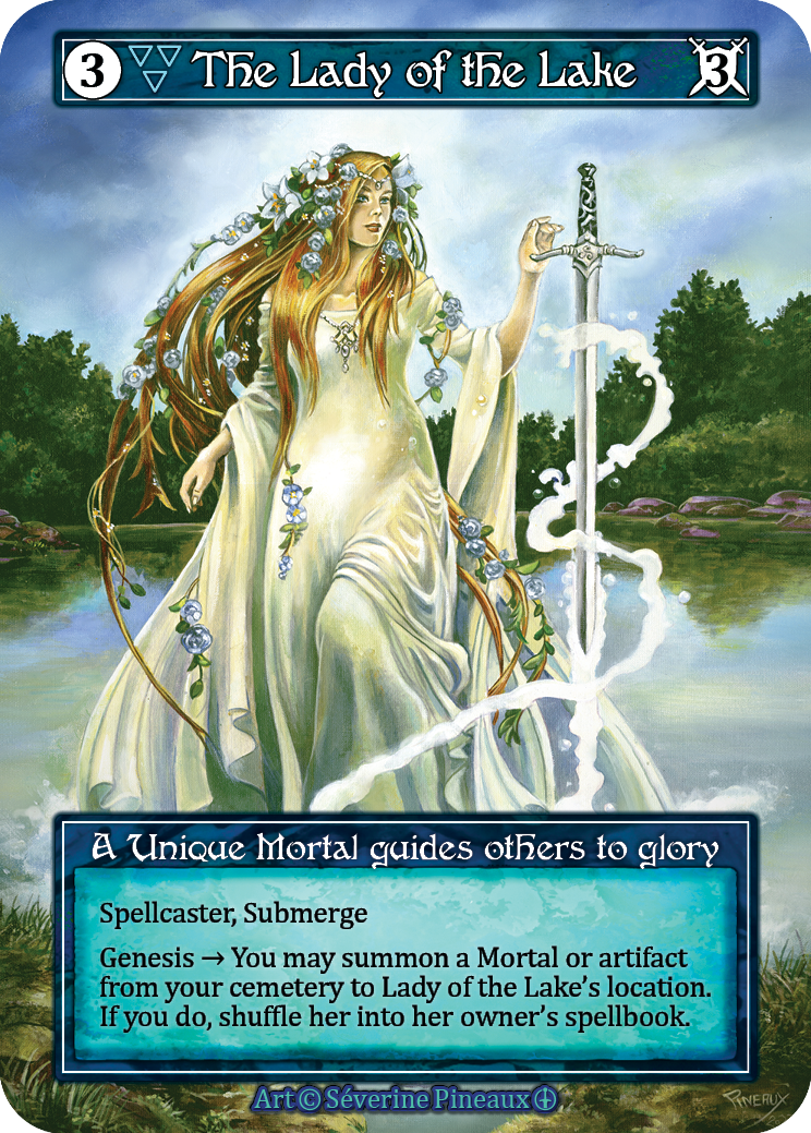 The Lady of the Lake (Foil) – Arthurian Legends