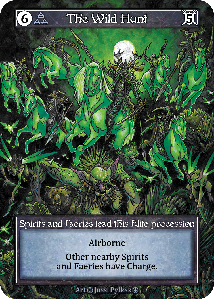 The Wild Hunt (Foil) – Arthurian Legends