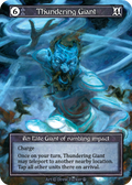 Thundering Giant (Foil) – Arthurian Legends