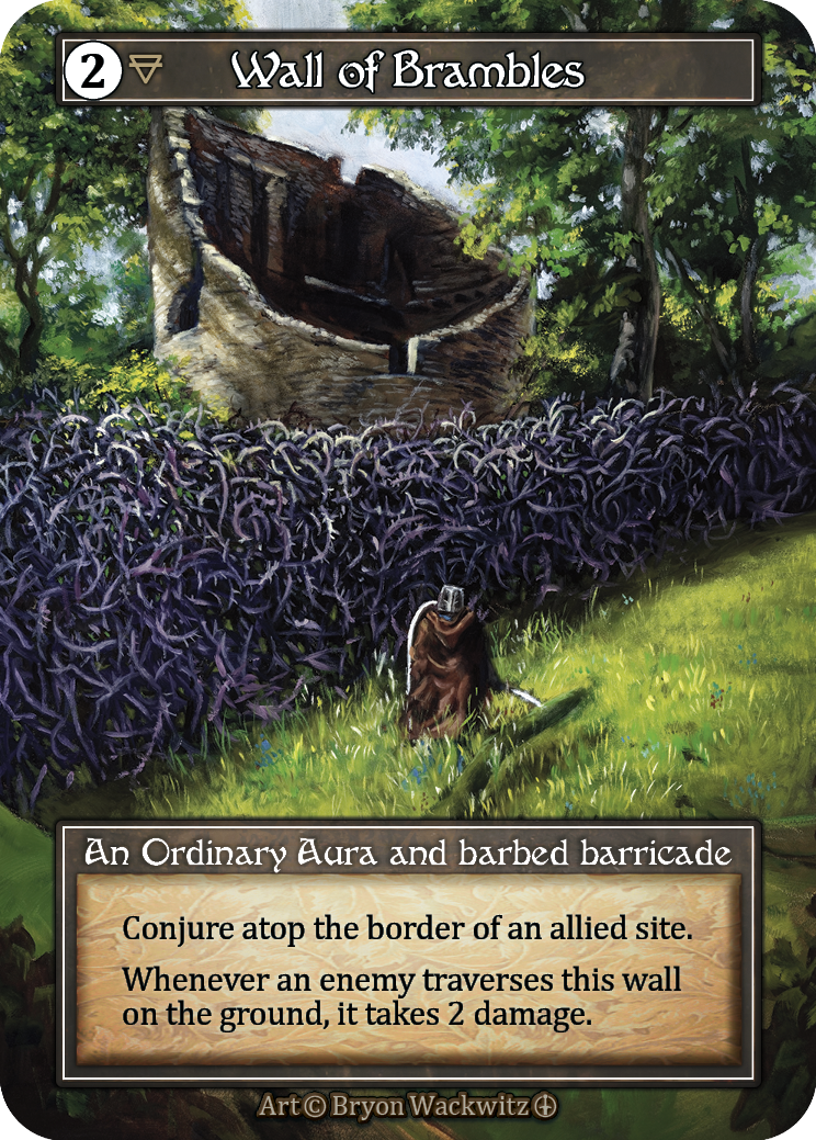 Wall of Brambles (Foil) – Arthurian Legends