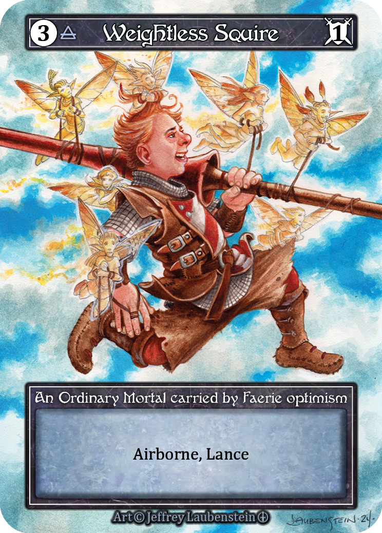 Weightless Squire (Foil) – Arthurian Legends