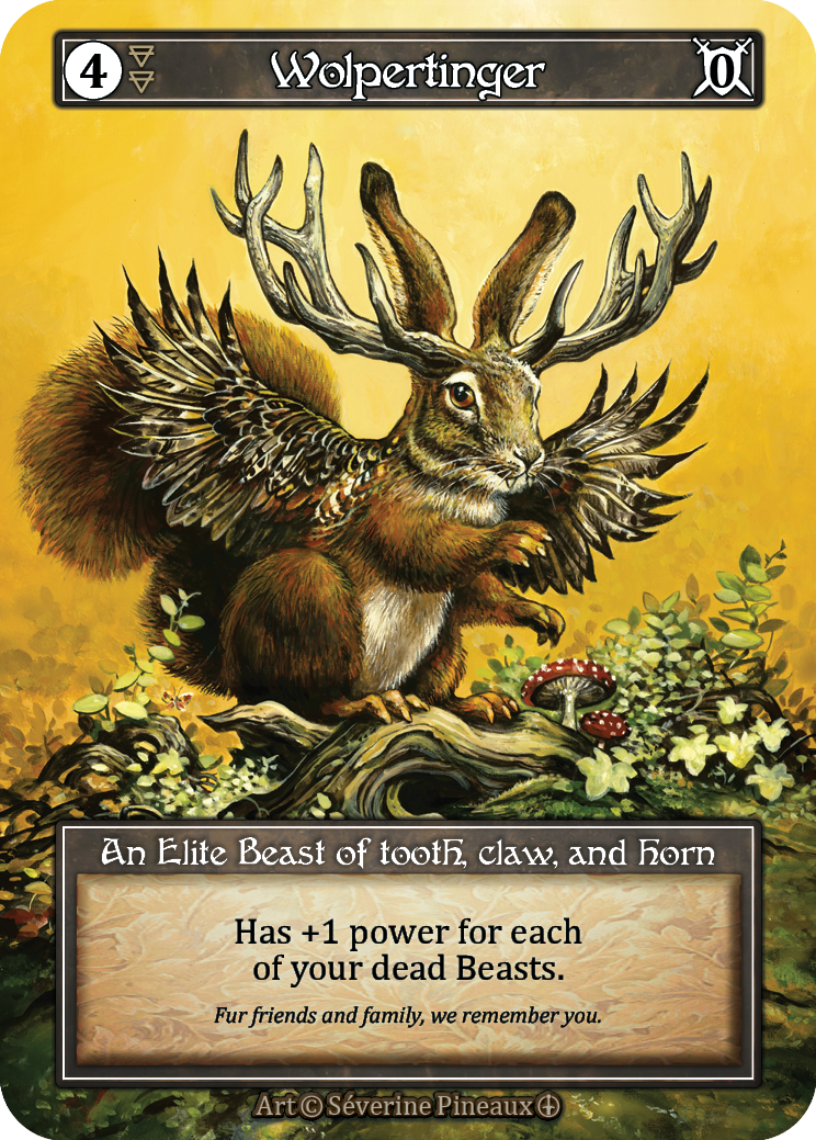 Wolpertinger (Foil) – Arthurian Legends